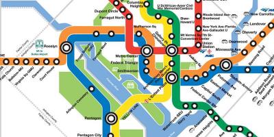 Bagong dc metro mapa